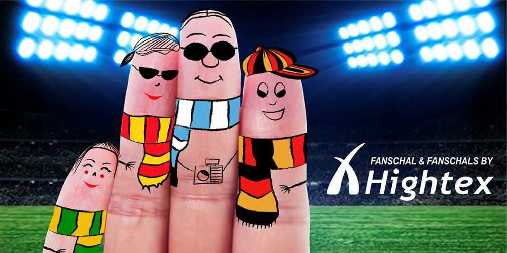 Vereinsschal Karneval kaufen vom Fanschal Hersteller -  Fanschalstrickerei